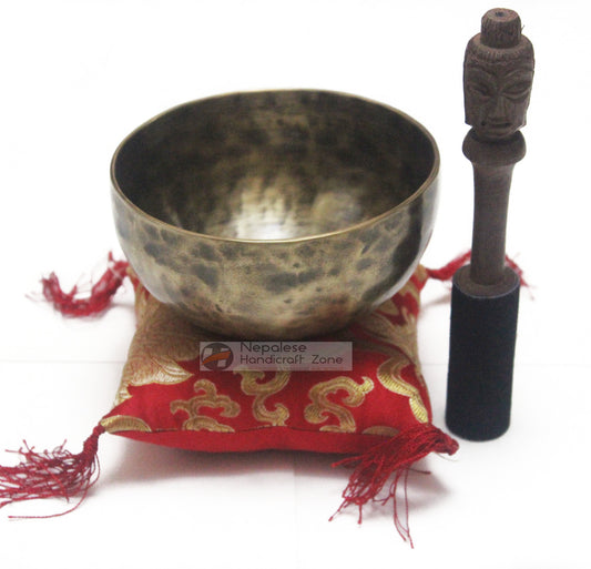 5" Antique Finish Singing Bowl image 1