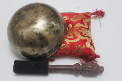 5" Antique Finish Singing Bowl image 5