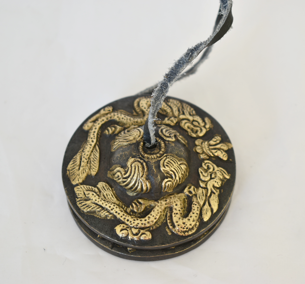 Antique Dragon NHZ Tingsha - 2.5 Inch image 4