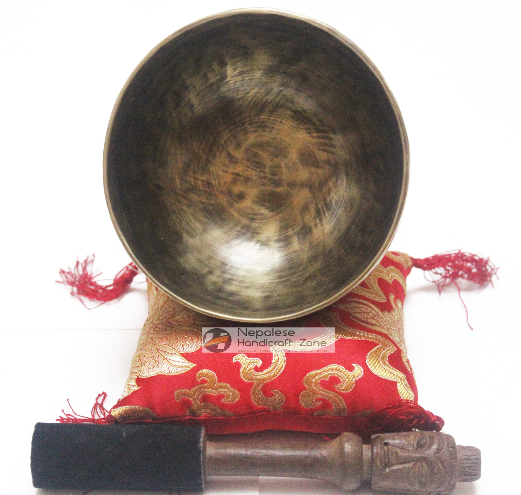 5" Antique Finish Singing Bowl image 0