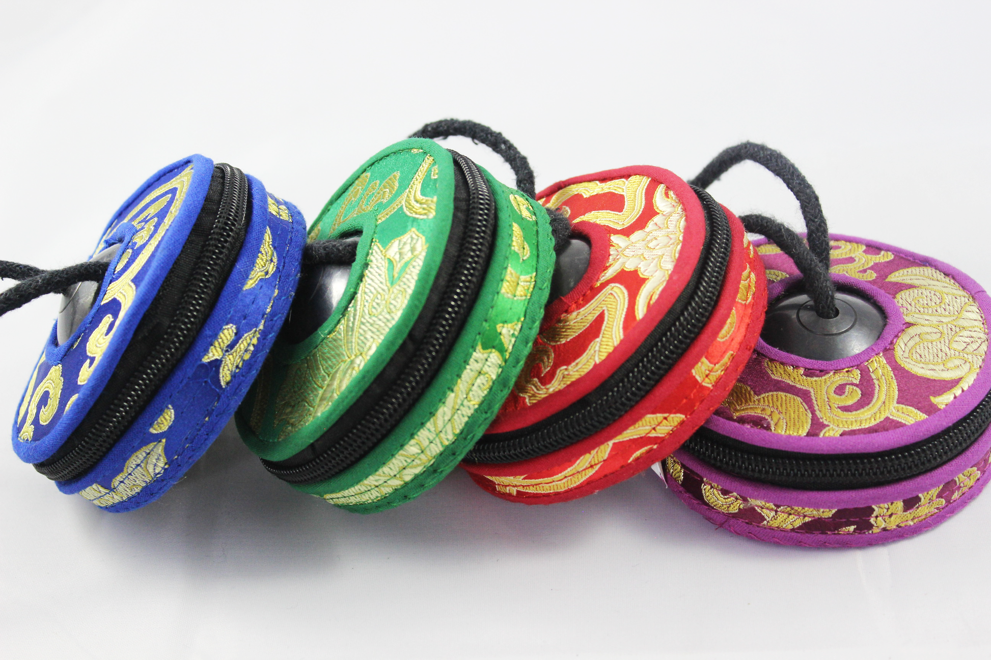 2.5" Om mane padme embossed NHZ Tingsha image 8