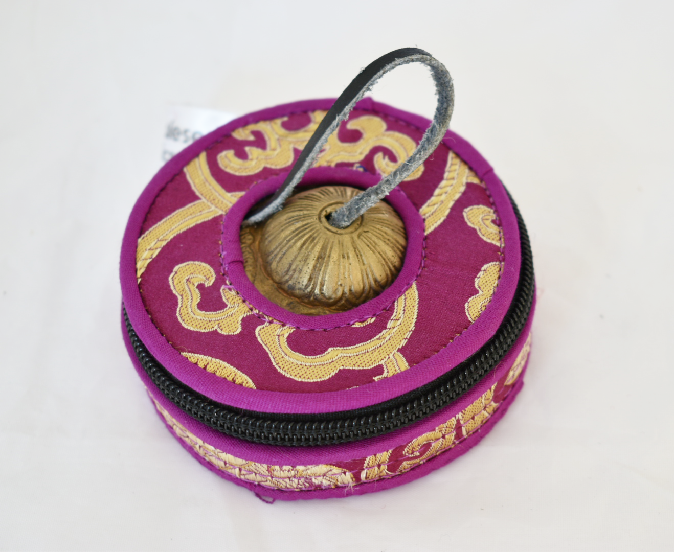 2.8" Bronze Dragon embossed NHZ Tingsha image 4