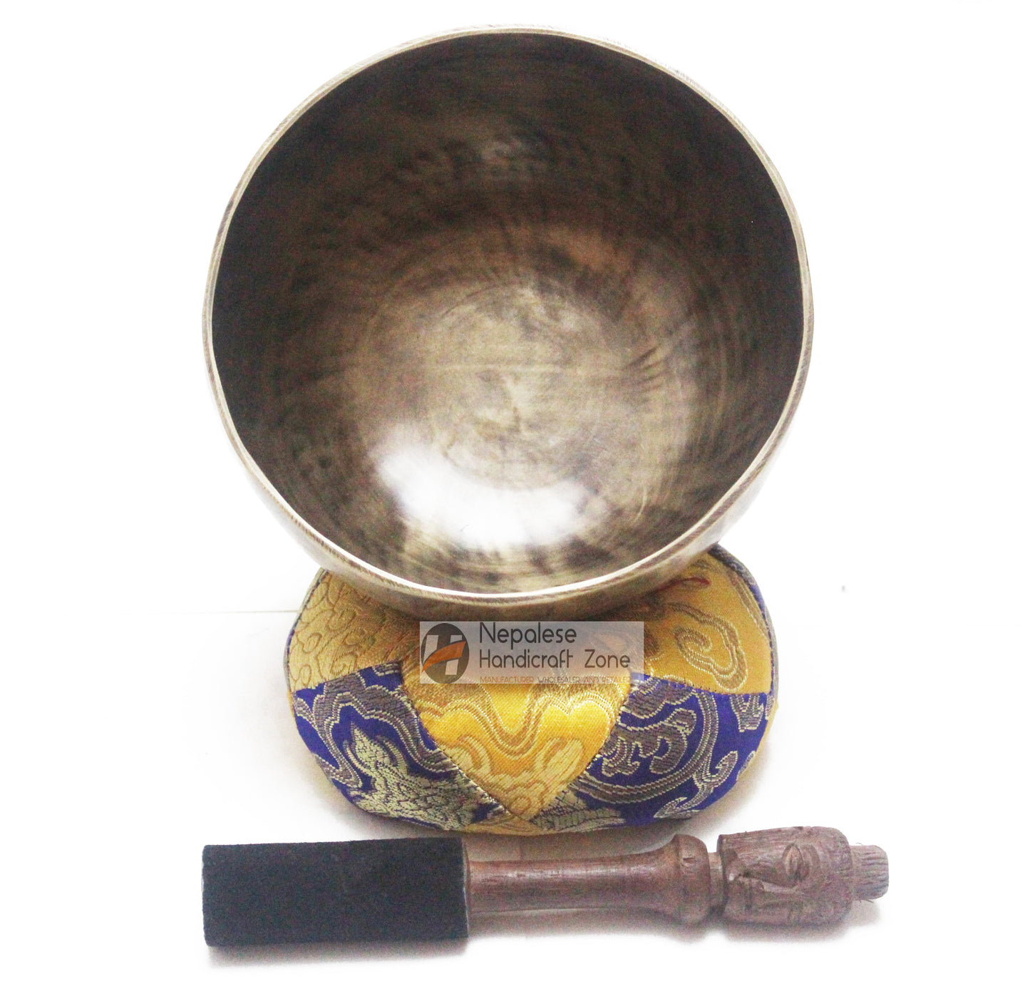 6" Antique Finish Singing Bowl image 0