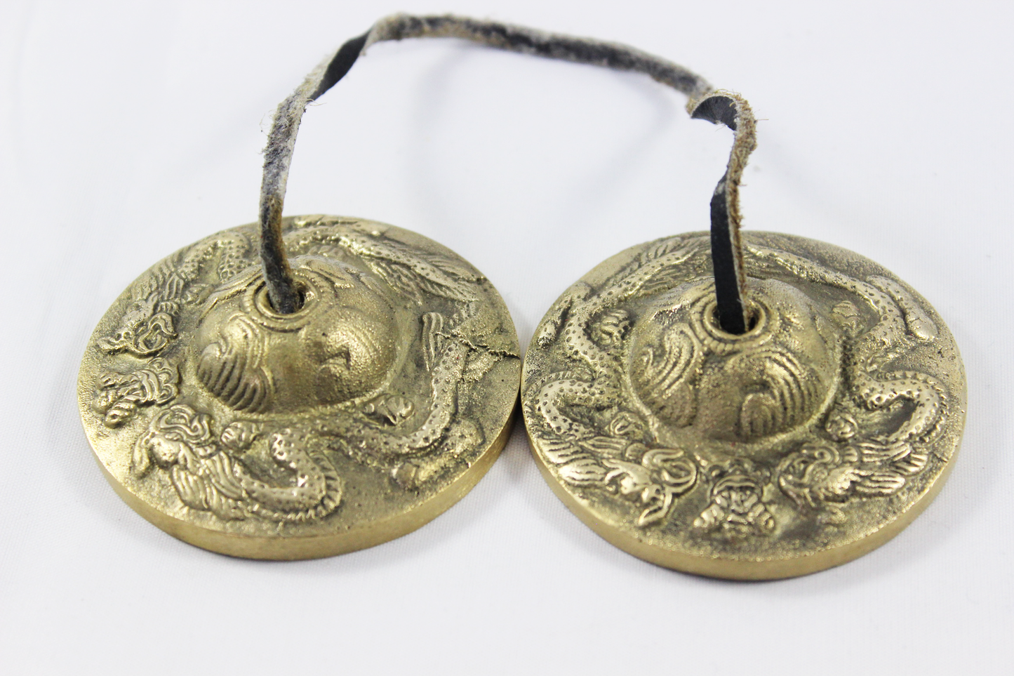 2.5" Dragon embossed NHZ Tingsha image 6