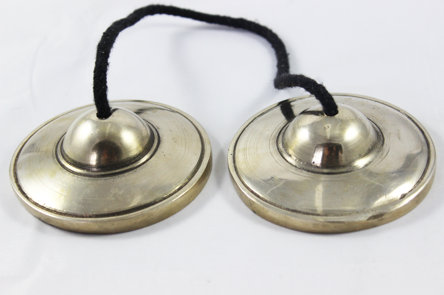 3.2" Plain Golden NHZ Tingsha image 2