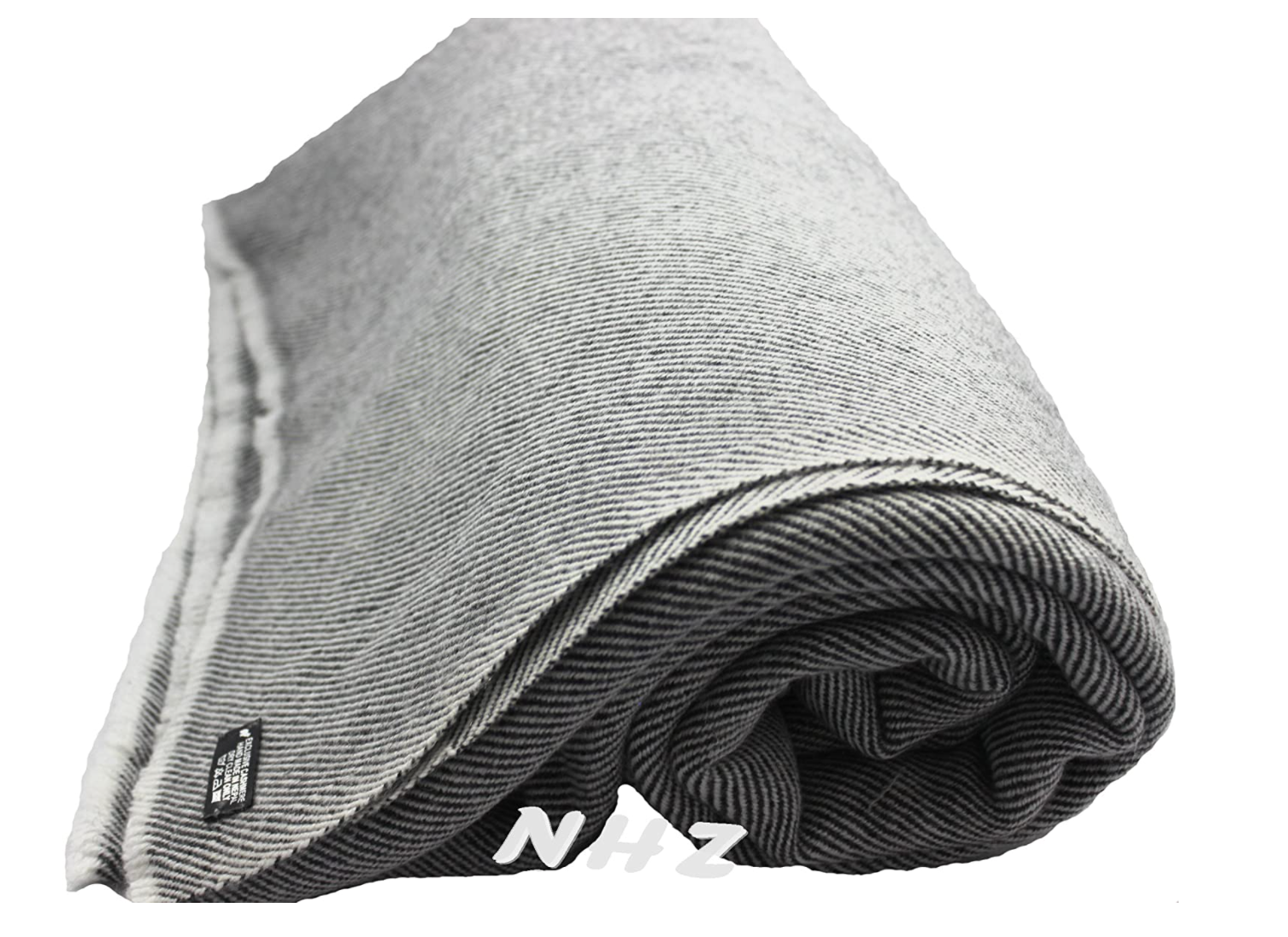 NHZ Extra Large Natural Himalayan Cashmere Throw/ Blanket 90" x 108" image 4