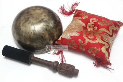 5" Antique Finish Singing Bowl image 4