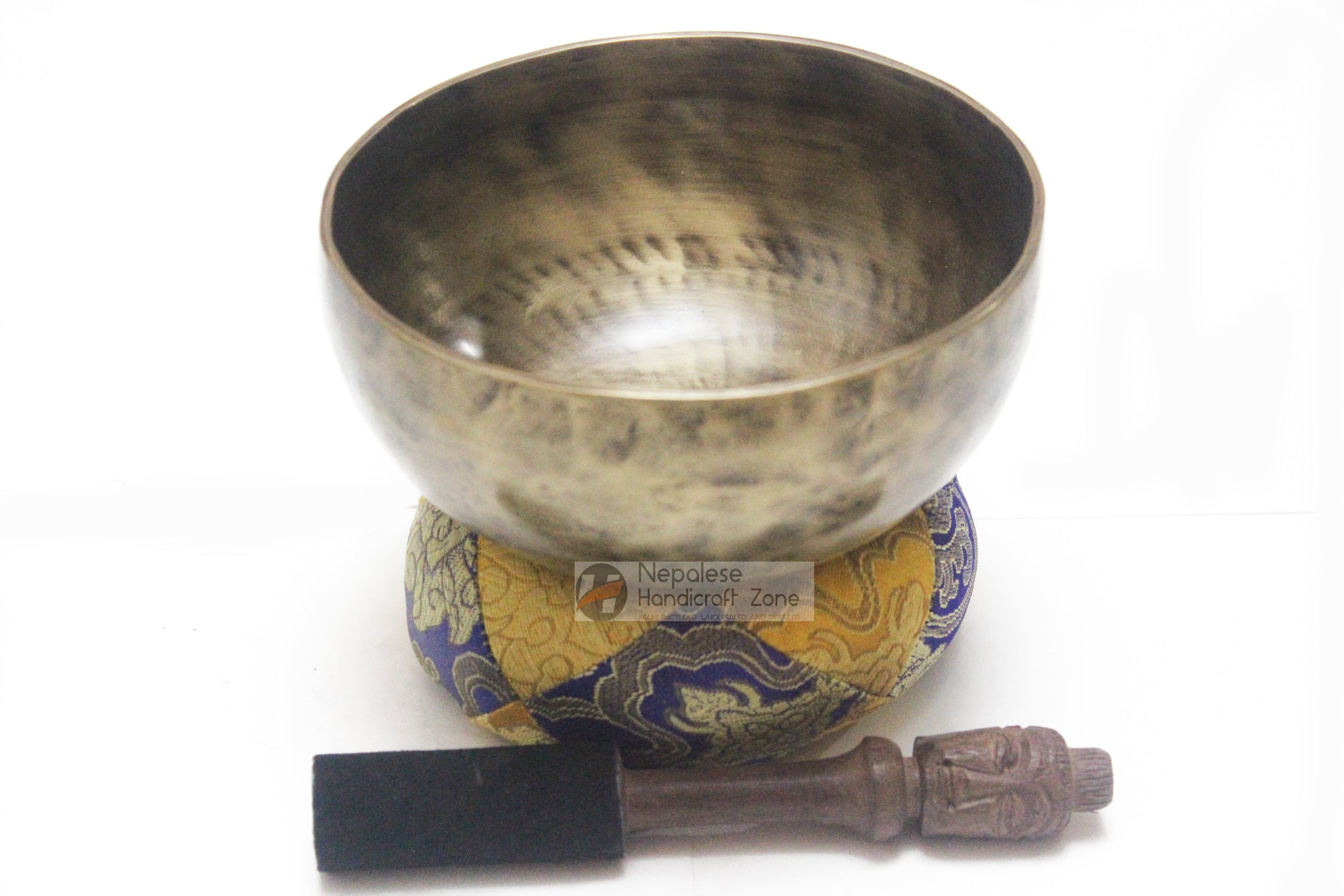 6" Antique Finish Singing Bowl image 3