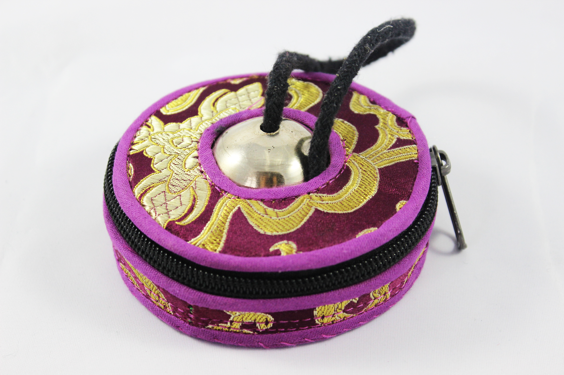 3.2" Plain Golden NHZ Tingsha image 5