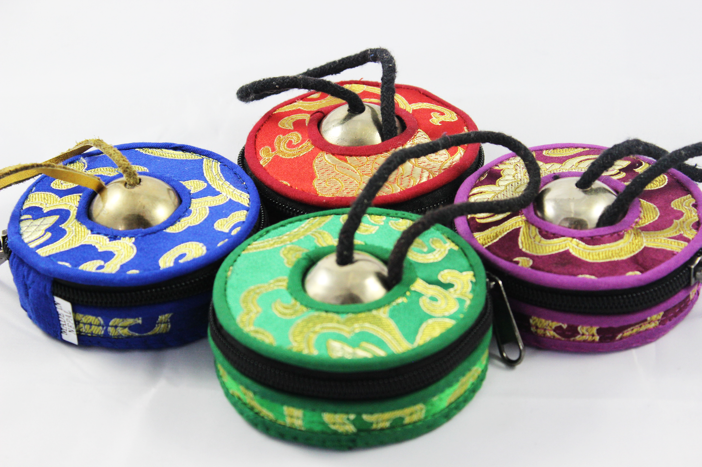 3.2" Plain Golden NHZ Tingsha image 9