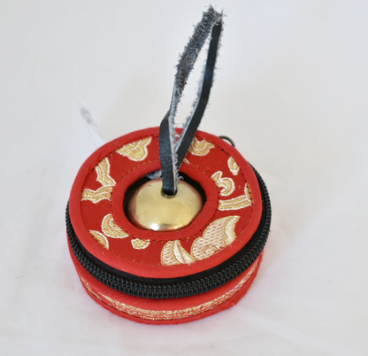 Plain Golden NHZ Tingsha - 2.5 Inch image 4