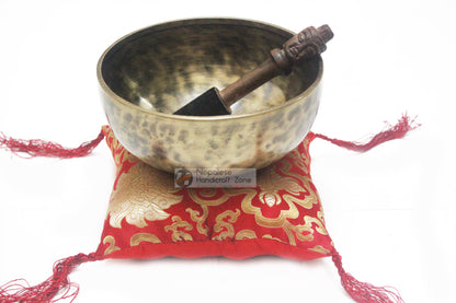 8" Antique Color Singing Bowl image 2