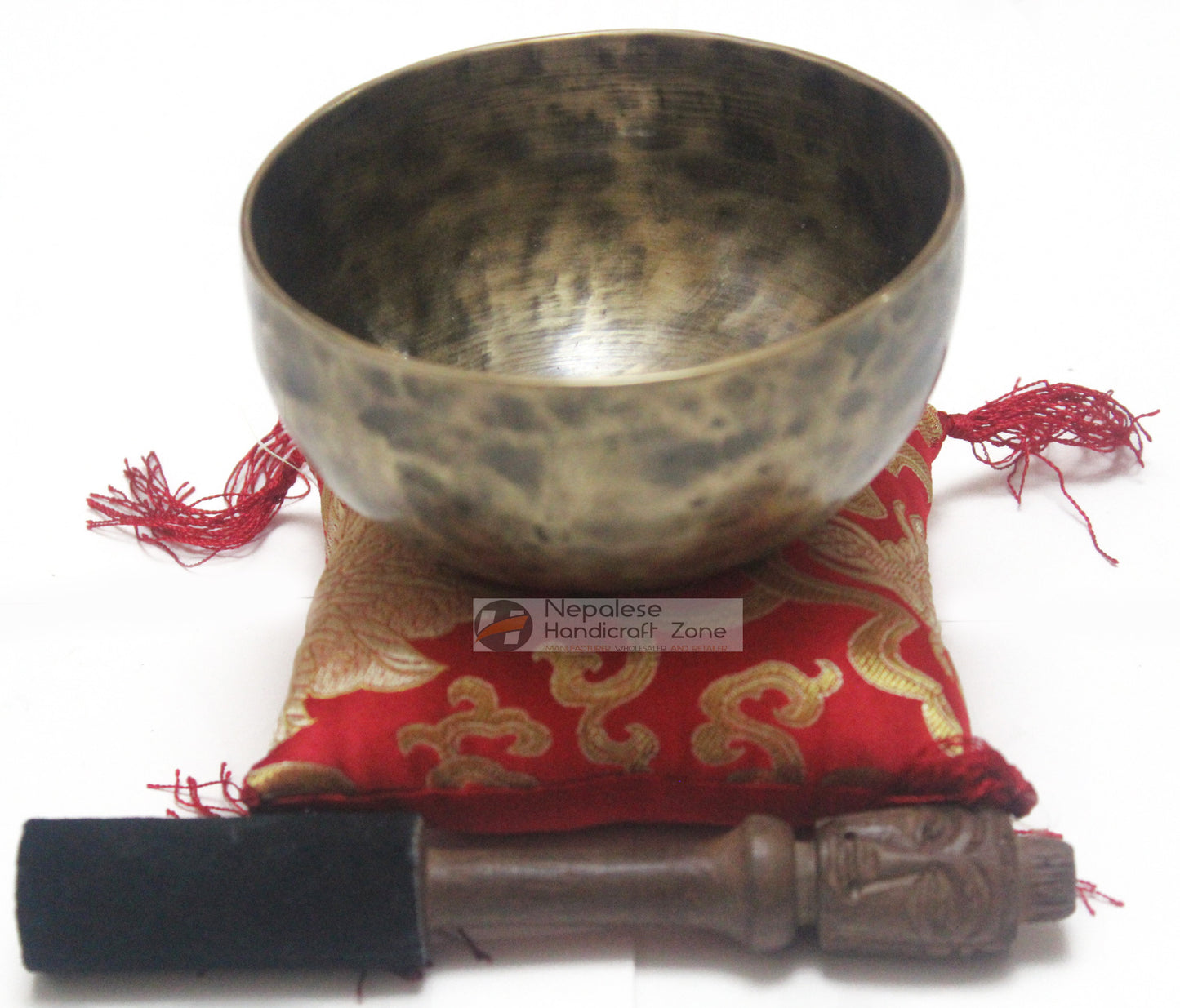 5" Antique Finish Singing Bowl image 3