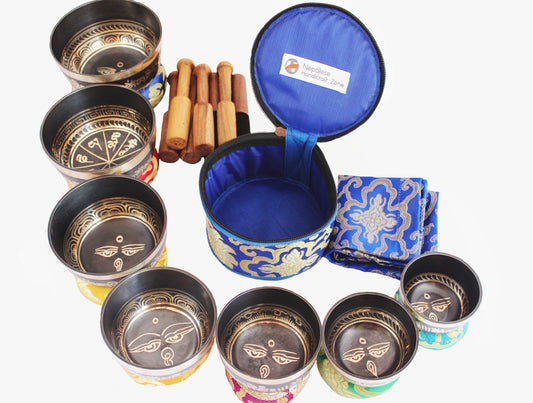 NHZ Black singing bowl set image 0