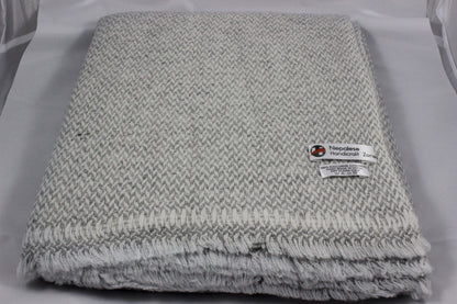 NHZ Natural Himalayan Cashmere Throw/ Blanket 54" x 108"(Pink Chunky) image 8