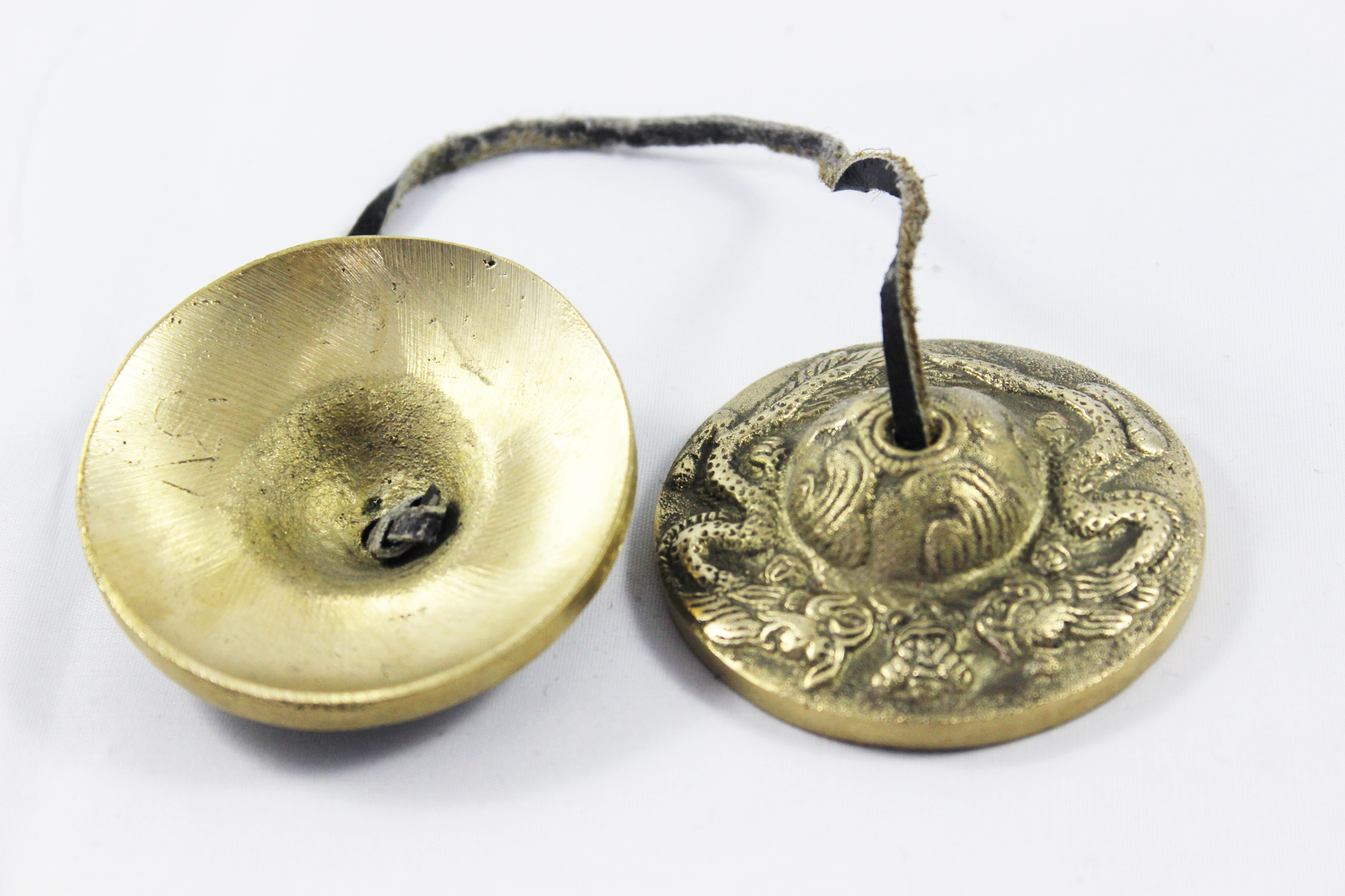 2.5" Dragon embossed NHZ Tingsha image 5