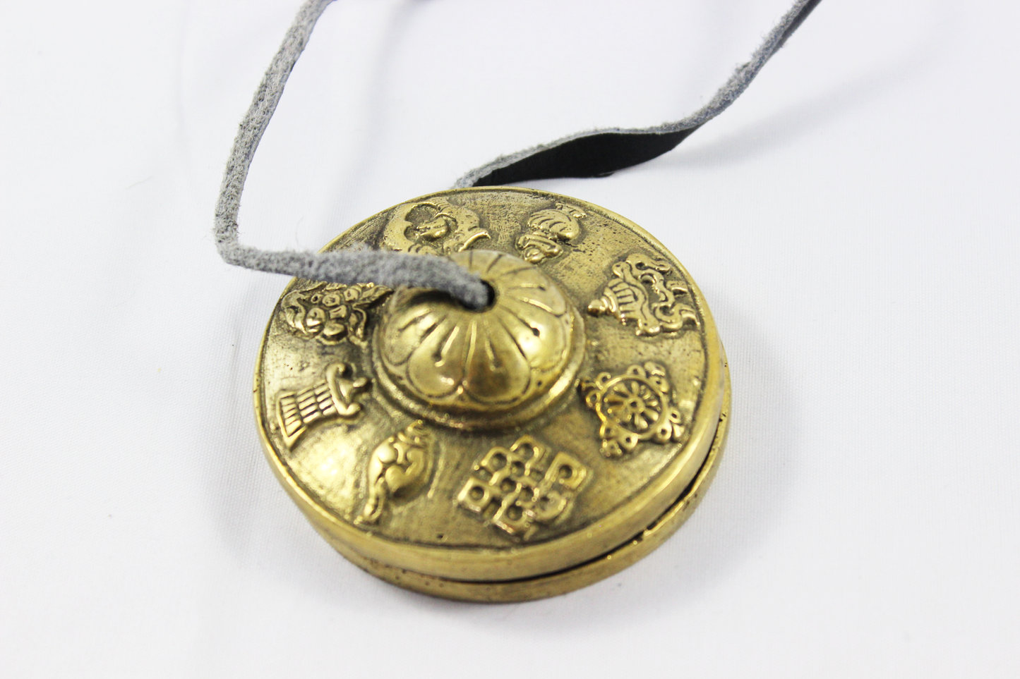 2.5" Lucky symbols embossed NHZ Tingsha image 9