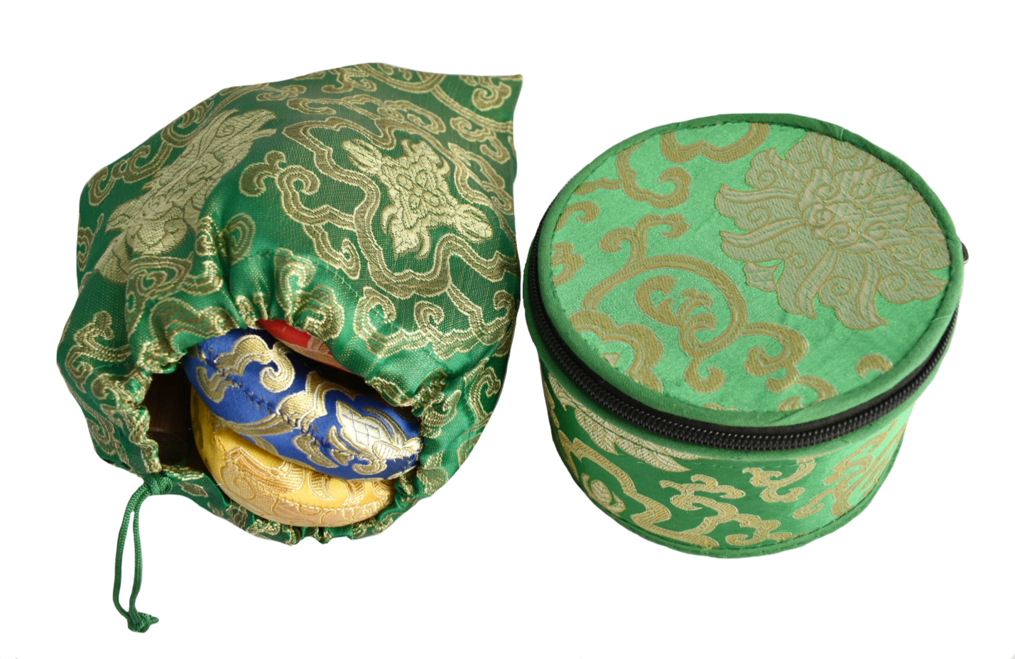 NHZ Golden singing bowl set image 5