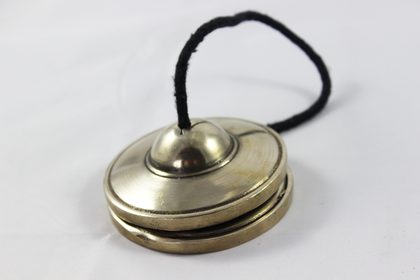 3.2" Plain Golden NHZ Tingsha image 1