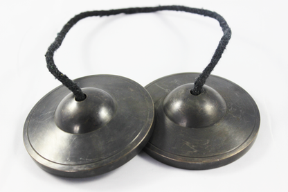 3.2" Antique finish NHZ Tingsha image 0