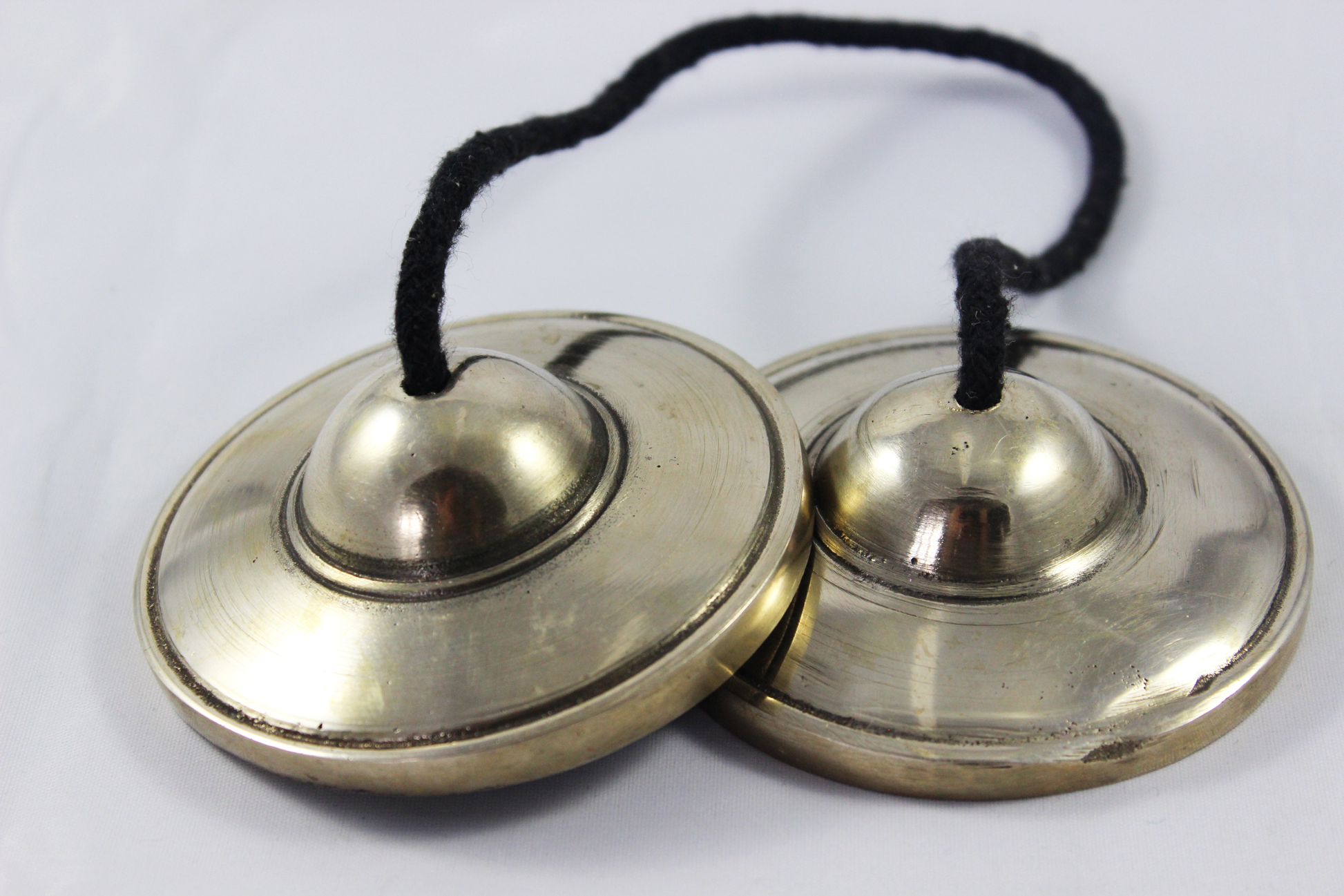 3.2" Plain Golden NHZ Tingsha image 7