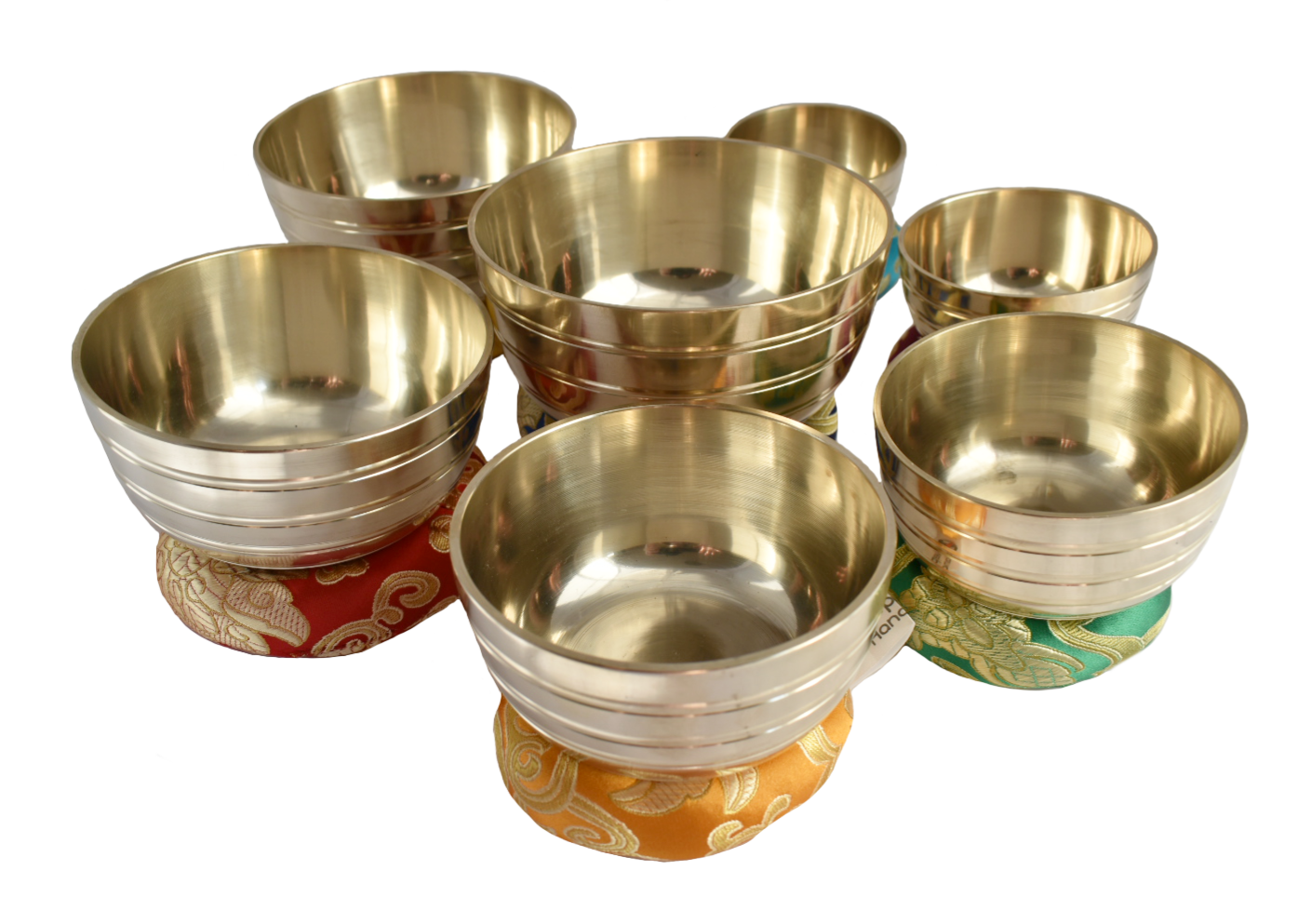 NHZ Golden singing bowl set image 2
